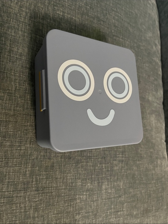 Other - Gray Smiling Face Lunchbox - Cute Kids